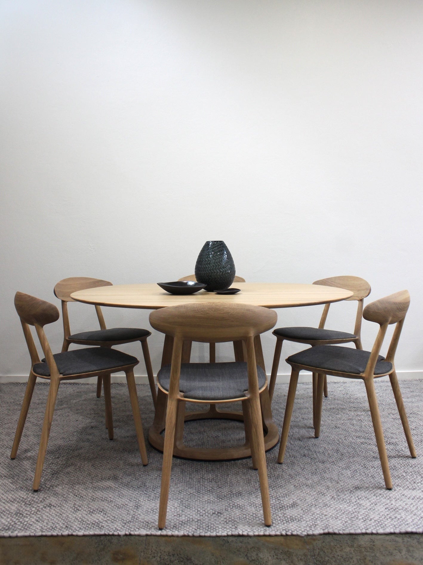 SALE - DINING SUITE // Pivot & Wu OAK [6 seats]