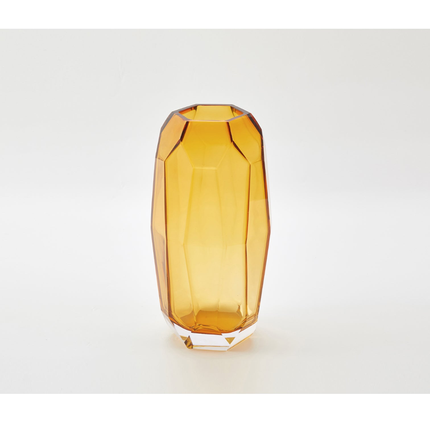 VASE // Glass, RADIANT, [Polished M], Citrine