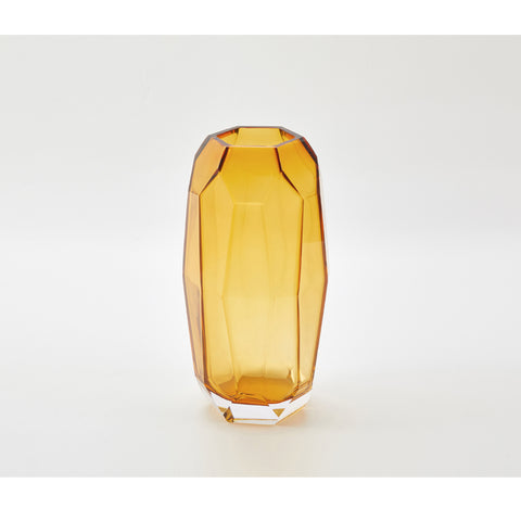 VASE // Glass, RADIANT, [Polished M], Citrine