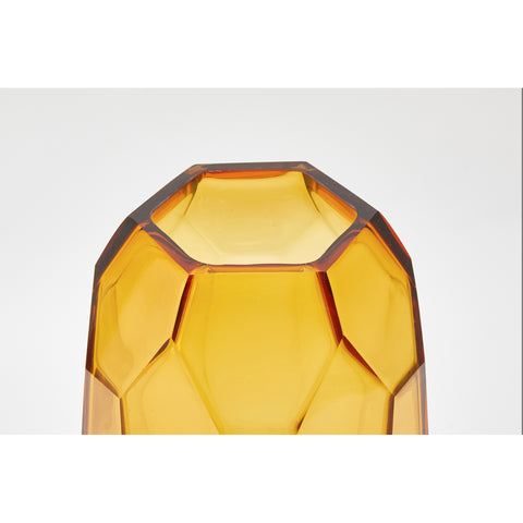 VASE // Glass, RADIANT, [Polished M], Citrine