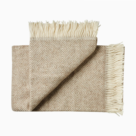 HALF BLANKET // Nordic Wool, SAND