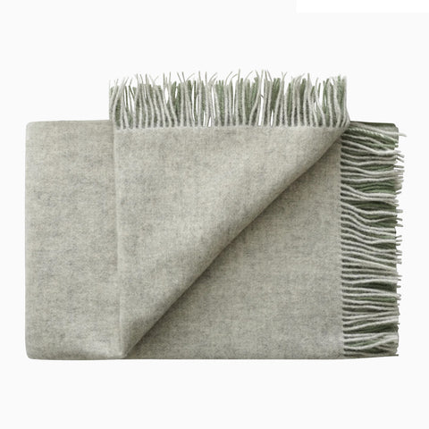 HALF BLANKET // Nordic Wool, Drejo, SAGE