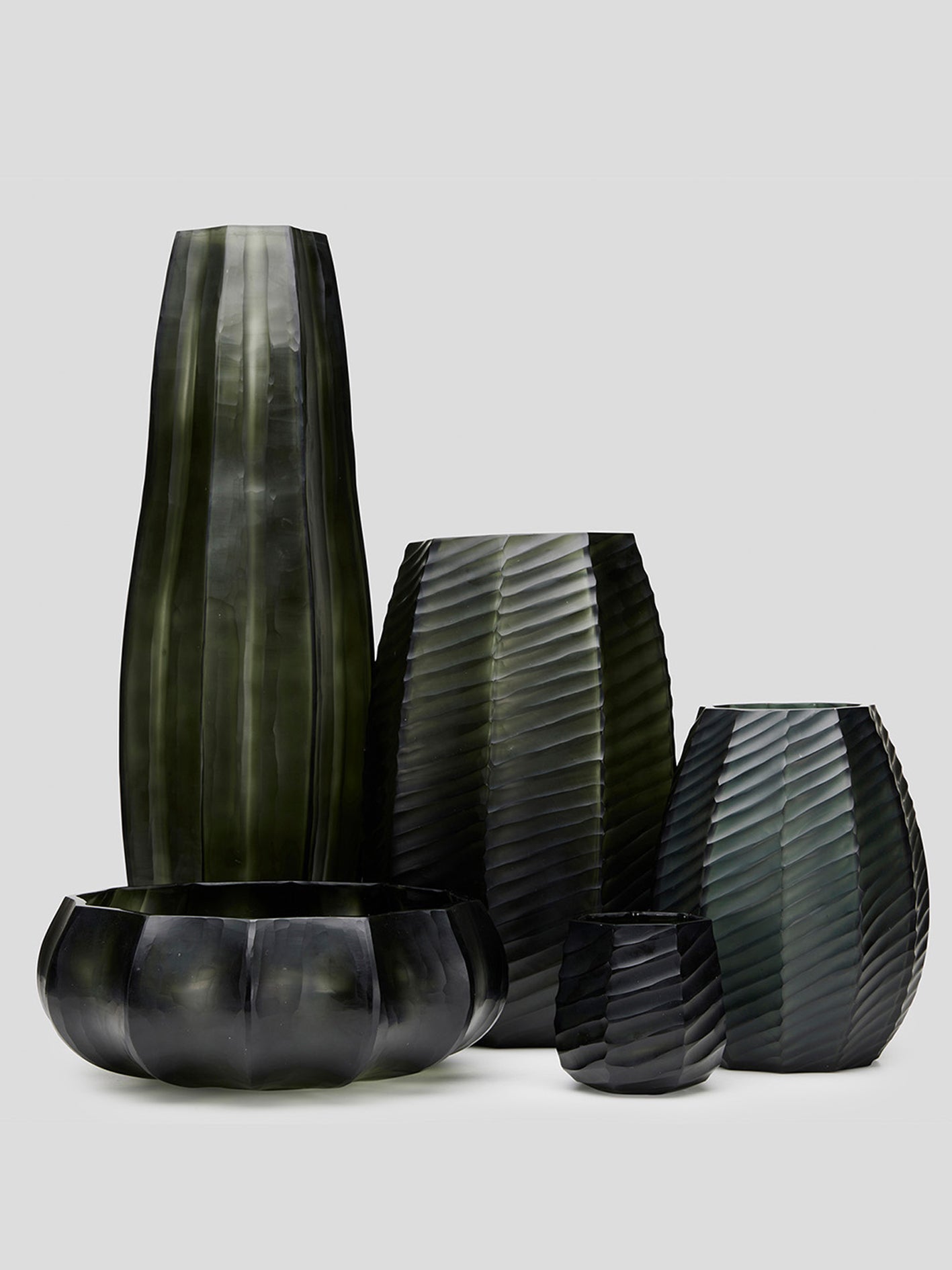 VASE // Glass, LOTUS [Forest]