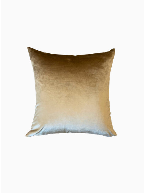 CUSHION // Velvet (poly), TUNDRA gold