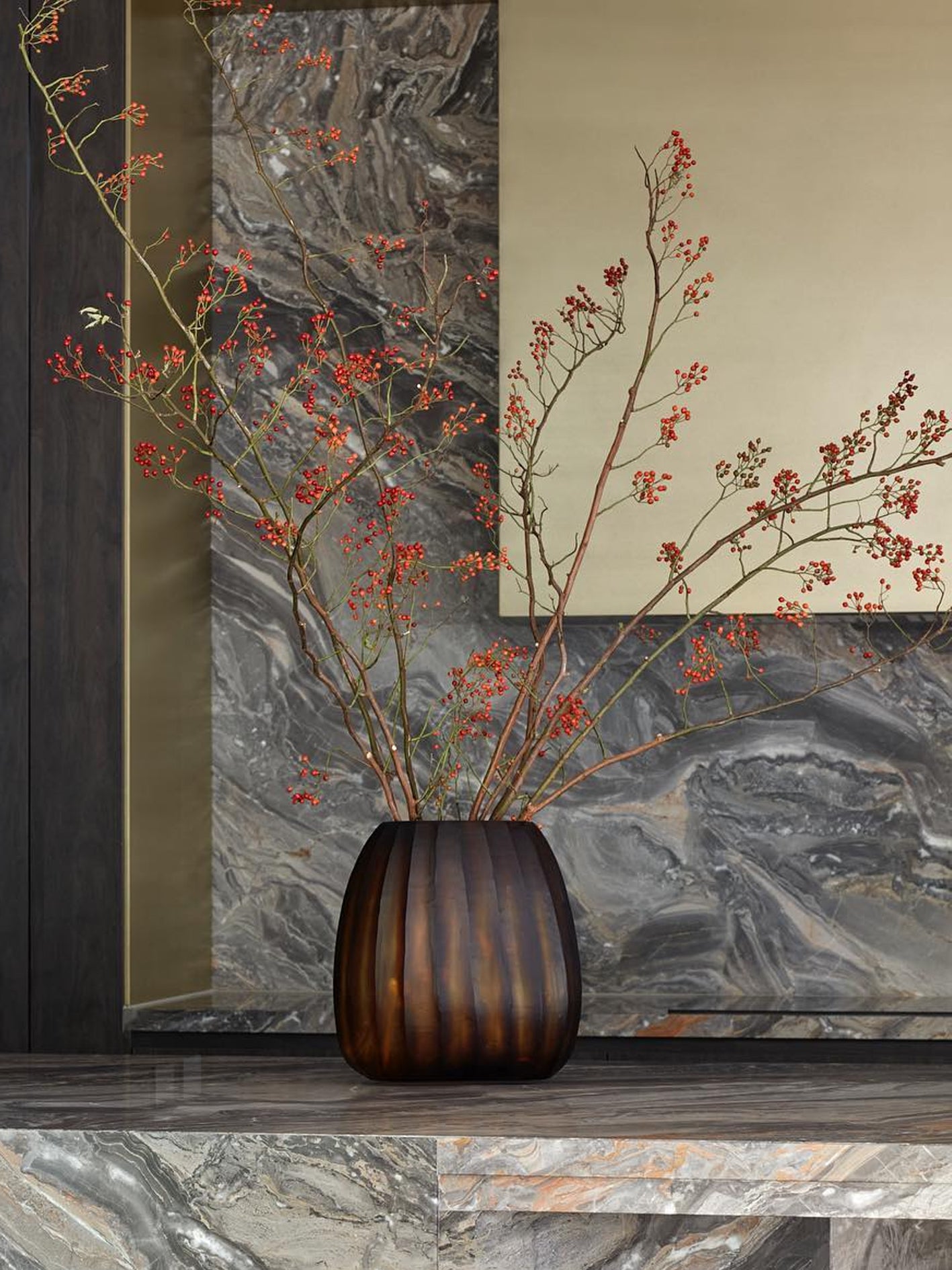 VASE // Glass, AURA [Amber]