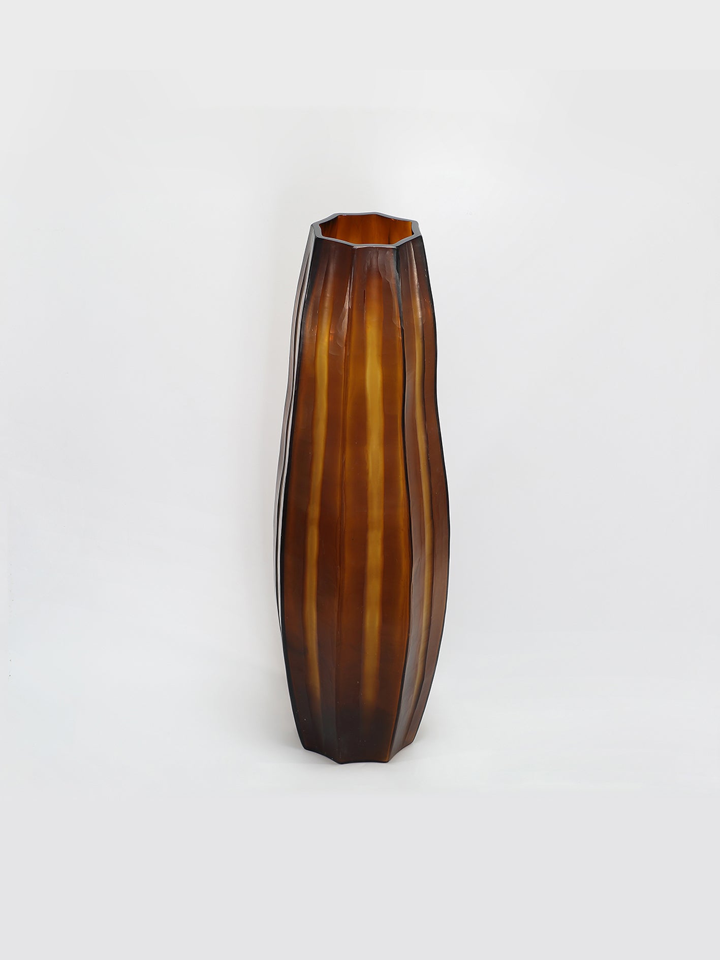 VASE // Glass, LOTUS [Amber]