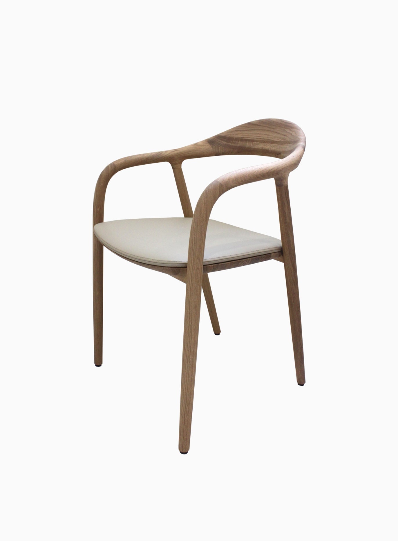 ARTISAN DINING CHAIR // NEVA, Oak/Leather [CAMELLO]