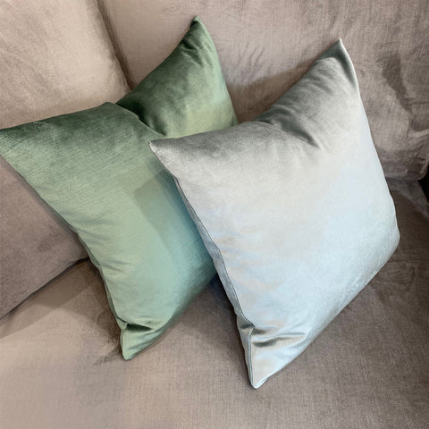 CUSHION // Velvet (poly), SEASPRAY