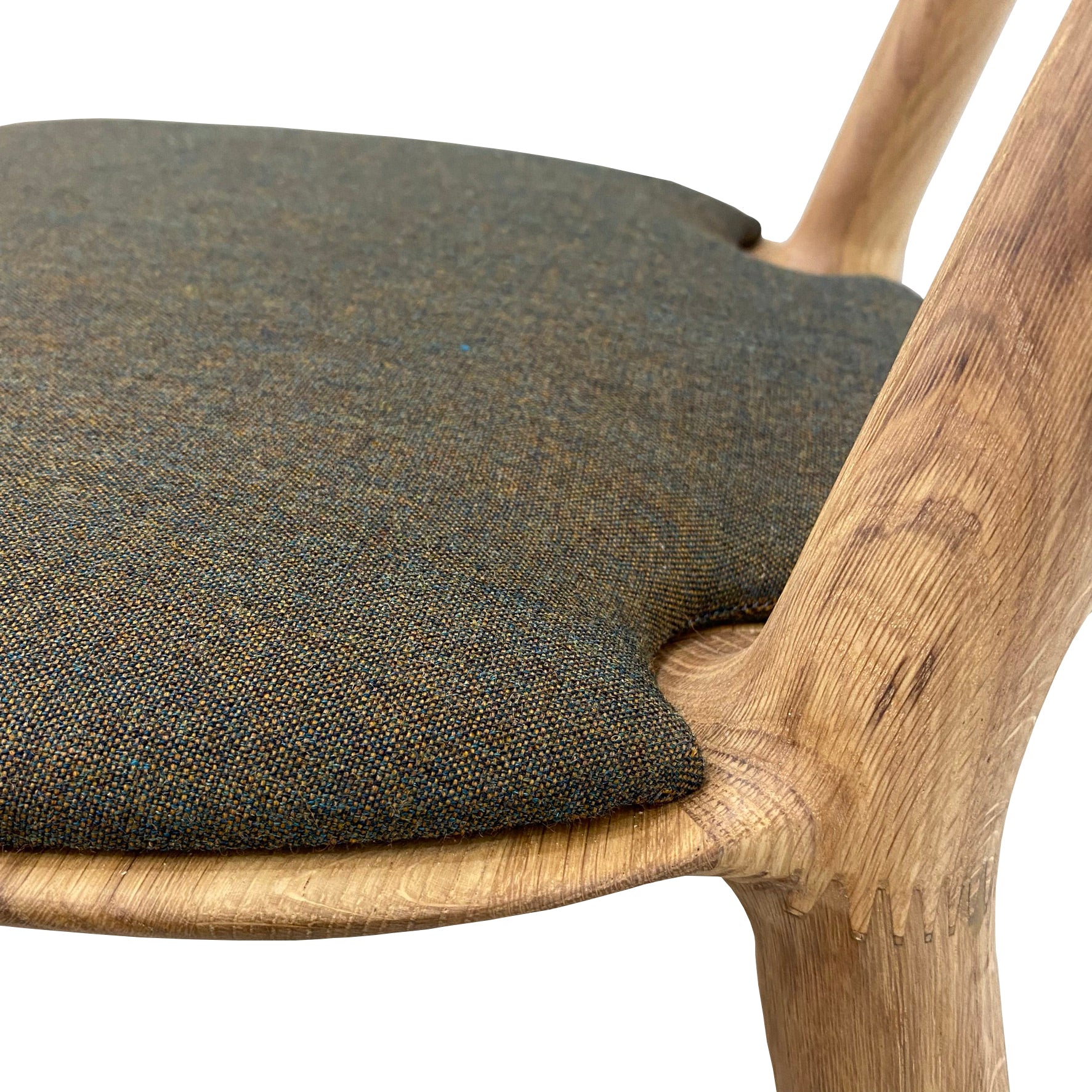 ARTISAN WU CHAIR // Oak, Wool [CHARCOAL or OLIVE]