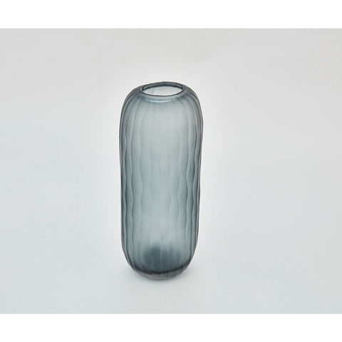 VASE // Glass, BAGUETTE, Smoke [B]