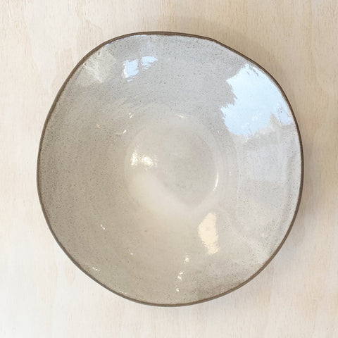 SERVING BOWL // WHITE [Gloss]