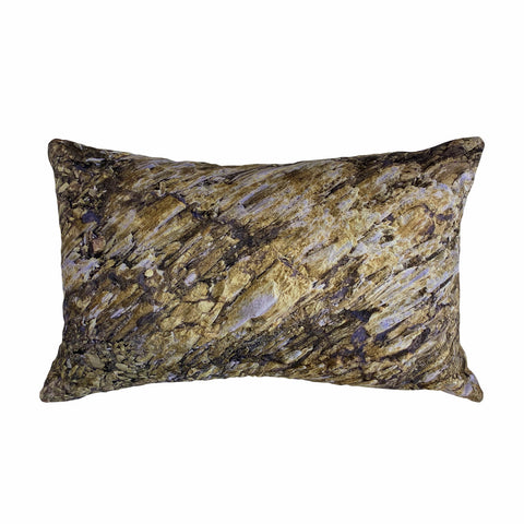 CUSHION // Organic Cotton, GOLD RUSH [30X45cm]