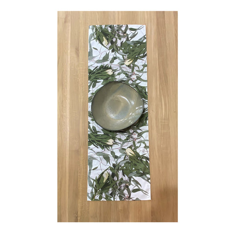 TABLE RUNNER - Eucalypt & Protea