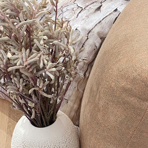 CUSHION // Belgian Linen, SUMMER BEAUTY [40cm]