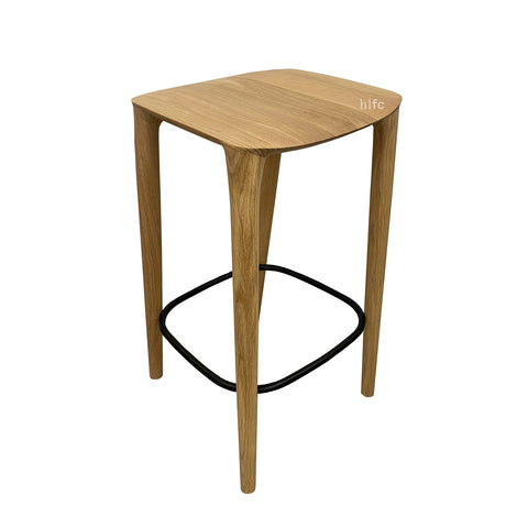 ARTISAN BAR STOOL // NEVA, Oak Seat [70cm]