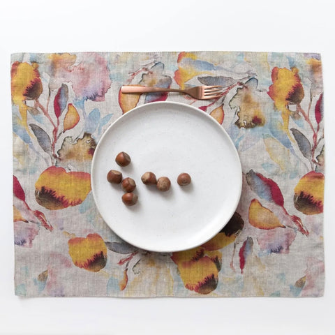 PLACEMATS // Eco Tex Linen, ORANGERIE [2]