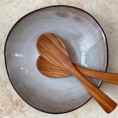 SALAD SERVERS // Rimu Wood