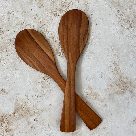 SALAD SERVERS // Rimu Wood